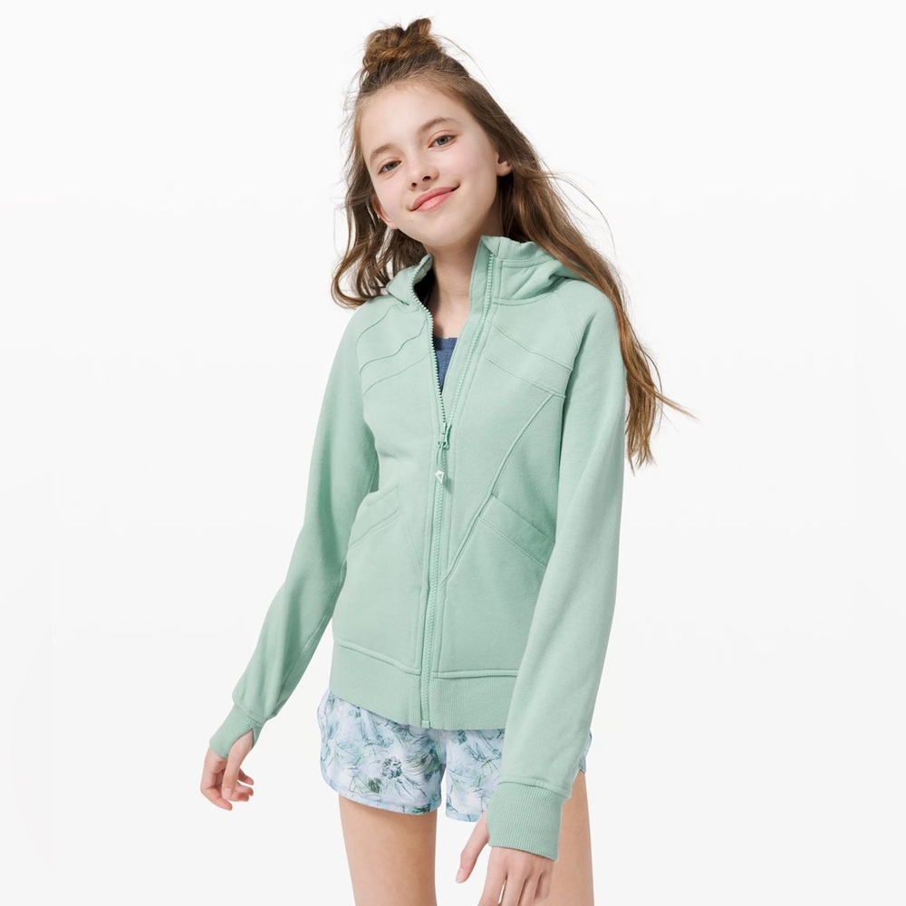 Ivivva Girls | Activewear Scuba Hoodie Sage Green